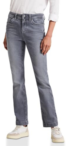 Street One Bootcut Jeans Light Steel Grey Washed 33