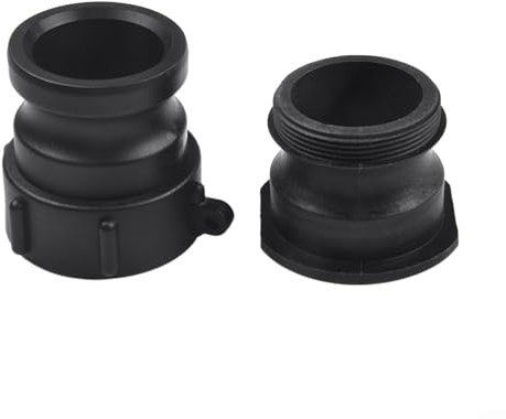 Adaptador confiable de la boca del cubo de IBC, conector rápido de 60m m para las conexiones del tanque de agua a prueba de fugas