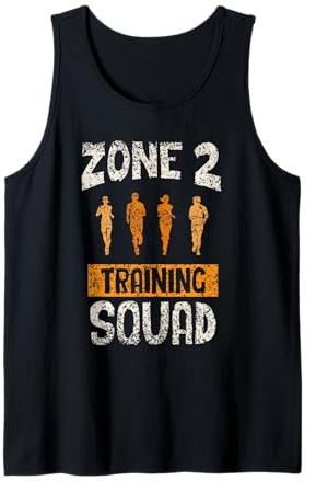 Zone 2 Training Squad Ausdauer Fitness Kardio Zone 2 Tank Top