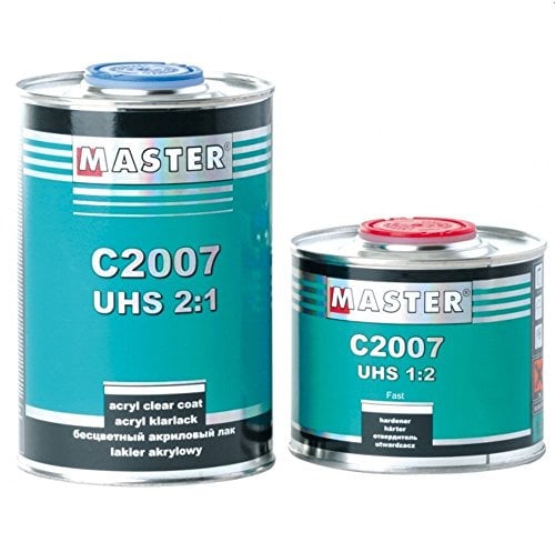 Troton UHS 2:1 KLARLACK 1L Kratzfest Acryl 2K Lack + HÄRTER Fast Schnell 0,5L Master