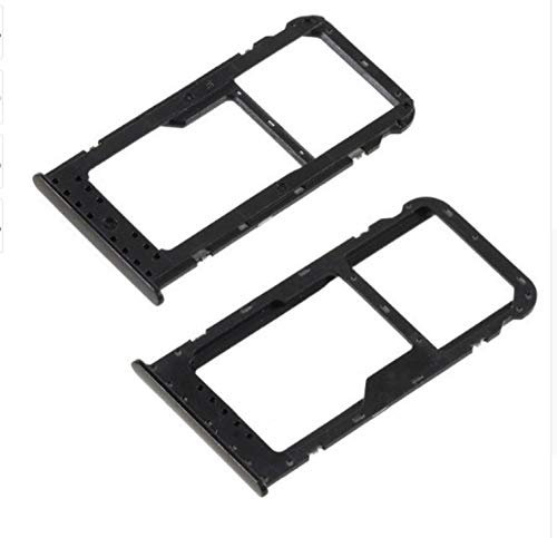 Pour HUAWEI NOVA SMART DIG-L21 HONOR 6C DIG-L21HN DIG-L01 Pièce de rechange pour adaptateur fente pour carte SIM TRAY lecteur chariot plateau Nano SIM ou compartiment mémoire Micro SD