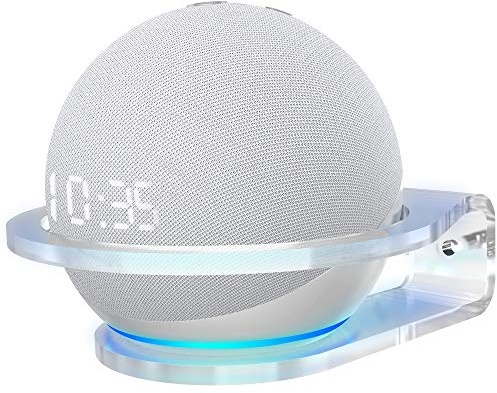 Cozycase Wandhalterung für Dot 4/5 & HomePod Mini - Homepod Mini Halterung Ständer Zubehör aus Acryl, Ideal für Küche, Bad und Schlafzimmer (1-Stück)…