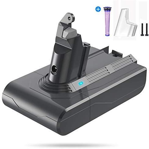 Batterie pour Dyson V6, FLYLINKTECH Batterie Remplacement Li-ION Compatible avec Dyson V6 Animal, Trigger, Fluffy, Motorhead, DC58, DC59, DC61, DC62, DC72, DC74, SV03, SV05, SV06, SV07, SV09