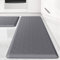 Küchenmatte [2 Stück] Gepolsterte Anti-Ermüdungs-Fußmatte, wasserdichte rutschfeste Küchenmatten und -teppiche, ergonomische Komfortschaum-Küchenteppiche, Stehmatte für Küche, Boden, Spüle, Wäsche