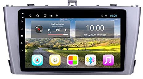 Android 10 Auto Navi Navigation 10 Größe für TOYOTA Avensis 2009-2015 Autoradio Stereo Hd-display, Verkehrsinfos in Echtzeit, Drive App (Color : TS10 4G-64G)