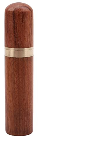 WINSX Zahnstocherhalter aus Holz mit Deckel, tragbare Zahnstocherbox aus Naturholz, Zahnstocherspender aus Naturholz für Zuhause und unterwegs,Rosenholz