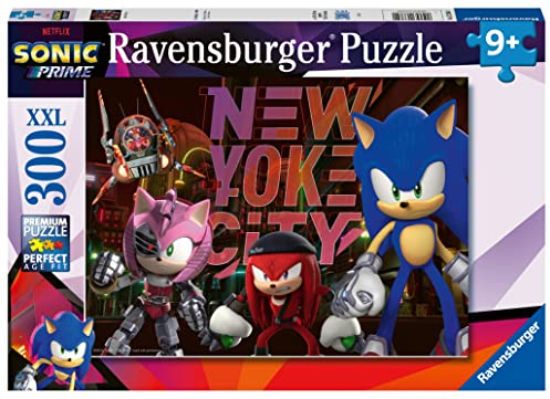 Ravensburger Sonic Prime Jigsaw Puzzle for Kids Age 9+ - 300 Pieces XXL