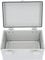 Electrical Junction Box Gray Electrical Junction Box Hinged Cover ABS Flush Mount Terminal Boxes IP67 Waterproof Electric Project Box for Outdoor 300 X 200 X 170mm