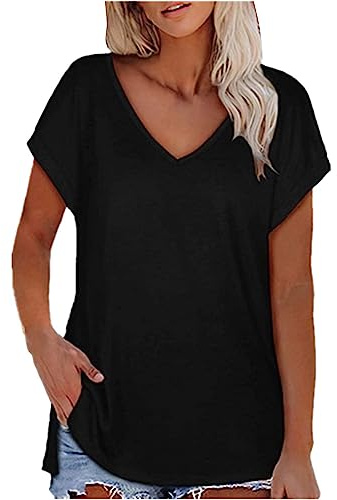Blitzangebote Des Tages Heute Befristet Oberteil Weiss Sportlich Damen Sexy Oberteile Schwarz Vokuhila Longshirt Damen Kurzarmshirt Für Damen Dreiviertelarm Shirt Damen Locker Mein Bestellung Sale