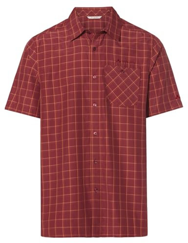 VAUDE Herren Mens Albsteig Shirt Iii Hemd, Carmine/Mars Red, S EU