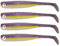 Zanderbait 16cm Avocado, Angelköder, Kunstköder, Zanderbait, Zanderköder, Softbait, Gummifisch, Gummiköder, Lieferumfang 4 Stück.