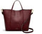 RADLEY London Henrietta Place Medium Open Top Tote Bag for Women, in Merlot Soft Grained Leather with Grab Handles