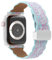 TiMOVO Cinturino in Pelle per Apple Watch da 41mm 40mm 38mm per donne, Compatibile con le iWatch Serie 10 9 8 7 6 5 4 3 2 1 SE, Cielo Blu