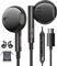 USB C Headphones for Samsung Galaxy S24 S25 Ultra S23 A16 iPhone 16 Wired Earphones USBC HiFi Type C Headphones with Mic USB C Earphones for iPhone 15 Samsung A56 A55 A35 S22 S23 S24 FE iPad 10th 11th