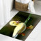 FSDGY Badvorleger Fußmatte Flauschig Teppich Badezimmerteppich Duschmatte für Bade & Wohnzimmer Schlafzimmer,wasserdichte Ente im Wasser,60x90 cm