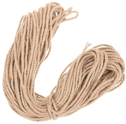 Yardwe Tiragraffi per Gatti Robusto in Corda di Sisal da 5 Mm Materiale Decorativo per Albero per Gatti