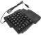 DIYEAH Clavier à 35 Touches Clavier De Jeu Informatique Mécanique Tactile Clavier E-Sport Clavier De Jeu D'ordinateur Clé Clavier Léger Clavier De Jeu à Une Main Black