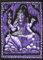 Mango Gifts indischen Göttin Shiva Batic Wandbehang 76,2 x 109,2 cm Decor
