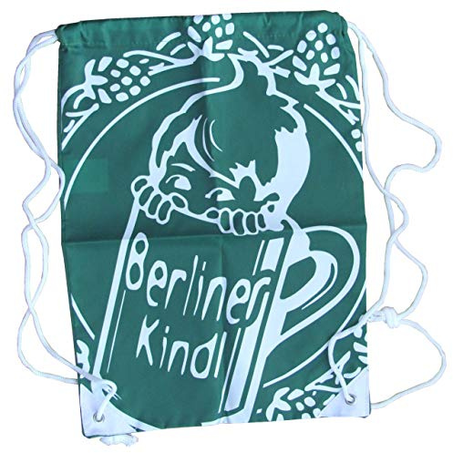 Berliner Kindl Brauerei - Turnbeutel - Rucksack (Grün) - 44 x 31,5 cm