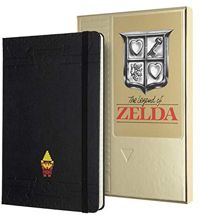 Moleskine - Cofanetto con Taccuino a Tema The Legend of Zelda, Notebook da Collezione, Layout a Righe in Edizione Limitata, Copertina Rigida e Grafiche a Tema, Formato Large 13 x 21 cm, 240 Pagine