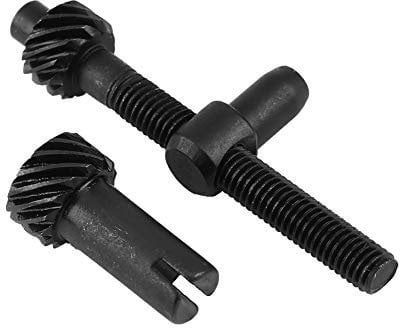 Qiilu Chain Adjuster Screw, Solid Lawn Mower Chain Adjuster Tensioner Chainsaw Replacement Parts for 2500 Timberpro Lawnflite 0635231132314.-for Spear and Jackson Chainsaw Chain Adjuster ke