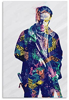 haocaitou Rick Grimes 4 Poster, dekoratives Gemälde, Leinwand, Wandkunst, Wohnzimmer, Poster, Schlafzimmer, Malerei, 20 x 30 cm