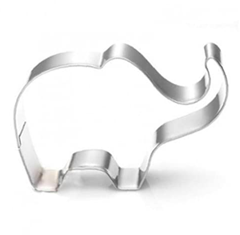 TOSSPER 1 Stück Elefantenform Keksausstecher Fräser Tierkuchen Dekorieren Werkzeuge Süßigkeiten Zuckerhandwerk Schokolade Backformen