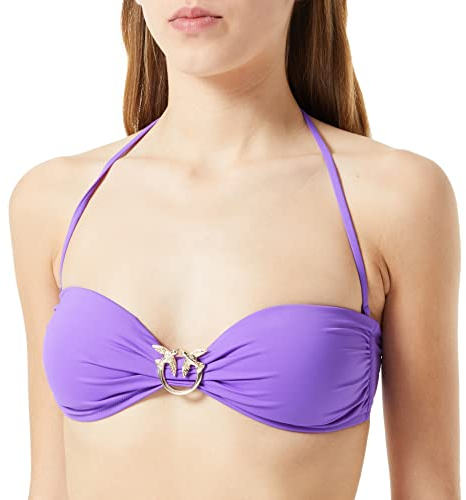 Pinko Damen Oberteil Tecno Jer Bikini, Yb1_Lila Lavendel, XS