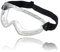 Dräger Schutzbrille X-pect 4400 | Beschlagfreie Vollsichtbrille auch für Brillenträger | Für Baustelle, Labor, Werkstatt | Kratzfeste & bruchfeste Acetatscheibe mit chemischer Beständigkeit