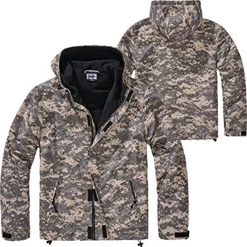 BWuM Coupe-vent avec fermeture éclair, Digital, L