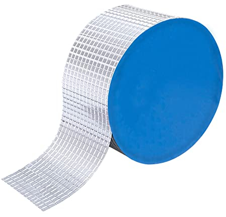 Wasserdichtes Klebeband 5cm*1.5mm*5m Butyl-Klebebänder Aluminium Butylkautschuk Dichtband für Dachleckage, Oberflächenriss, Fensterbankspalt