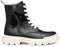 Geox J Junette Girl G, Stivaletto, Black/Milk, 36 EU