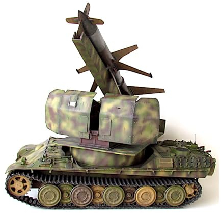 FMOCHANGMDP Modellbausatz Tankmodell Plastik Modelle, E-100 Flakpanzer w/Flakrakete Rheintocher I im Maßstab 1/35,10 x 5.1Inchs