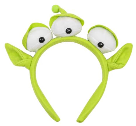 Tiardey Bandeau Alien Trois Yeux Bizarre Élastique pour Le Maquillage du Visage