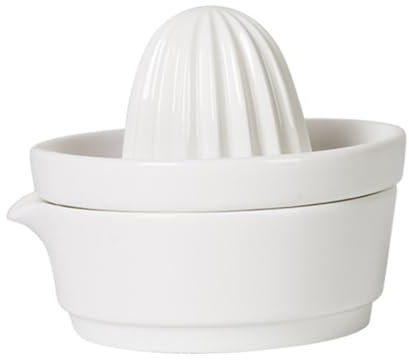 Garneck 2 Stk Entsafter portable juicer manuelle saftpresse Garject-Knoblauchpresse Keramikwerkzeuge deko Zitronen Orangenpresse Wassermelonenpresse abnehmbar Reibe Grapefruit Extruder