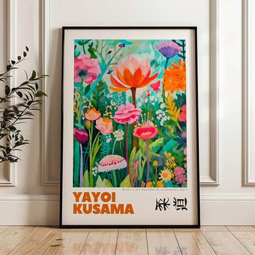 ARTINSPIRIO Kusama Poster, (Only Poster, 60x90 cm)