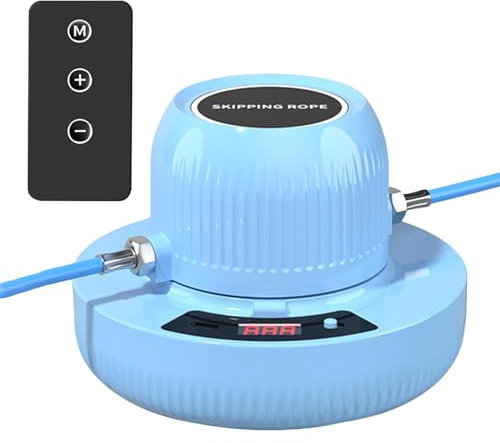 Corda per saltare intelligente, automatica con contatore, regolazione della velocità 1-10, corde elettroniche per saltare con schermo LCD, funzione musica, corda per saltare multiplayer, allenamento e