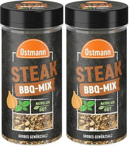 BBQ Mix Steak grobes Gewürzsalz (Packung mit 2)