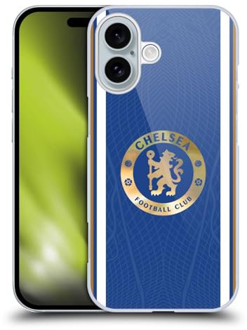 Head Case Designs Offiziell Zugelassen Chelsea Football Club Away 2022/23 Bausatz Harte Rueckseiten Handyhülle Hülle Huelle kompatibel mit Apple Apple iPhone 16