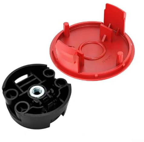 Robusta cubierta de bobina y cabezal de corte para Bosch para desbrozadoras AFS 23 37, modelos F016F04841, F016F04839