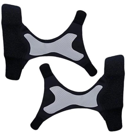 Generisch Knöchelbandage Zur Unterstützung,Kompressionsbandage Für Sprunggelenk - Elastisch Verstellbare Zehenfreie Bandage Für Fersenbogen Basketball Fitnessstudio Sport