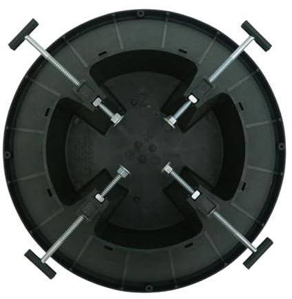 predolo Supporto per Albero di Natale, per Esposizione stagionale, Ricambio, Rustico, per Alberi vivi, Supporto Decorativo Classico e Moderno, Base per Albero, L