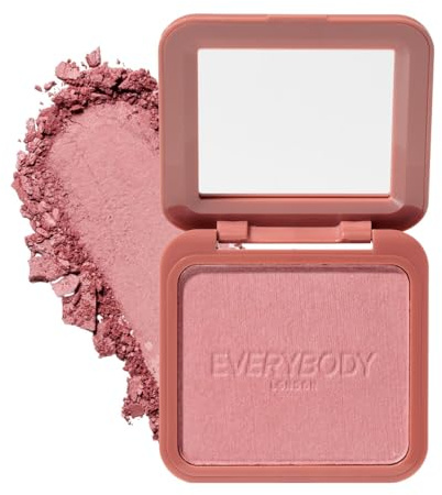 EVERYBODY LONDON Gebackenes Rouge Satin-Finish Universeller Farbton für jeden Hauttyp, Dusty Pink
