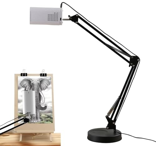 Projecteur for Peinture, projecteur d'art Intelligent, Dessin Portable, Mise au Point et Taille d'image réglables, Correction des déformations des Bords, idéal for Le traçage