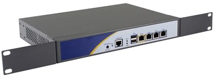 ANDAQI Firewall Hardware, PFSense, OPNsense, VPN, Network Security Appliance, Router PC, N2600 D2700, RS31, 4 x Gigabit LAN, 2 x USB, COM, VGA, Fan, 4G RAM, 64G SSD