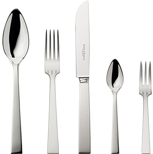 Robbe & Berking Riva 5 pcs. Couverts à Menu (plaqué Argent Massif 150 g)