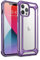 SUPCASE Unicorn Beetle EXO Series Case for iPhone 12 Pro Max (2020 Release) 6.7 Inch, Premium Hybrid Protective Clear Bumper Case (Purple)