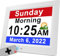Véfaîî Newest, Dementia Clock with British DST Adjustment, 30 Alarms & Custom Reminders, Sleep Trainer, Calendar Day Clock with Large Display for Memory Loss, Alzheimer's, with Remote Control