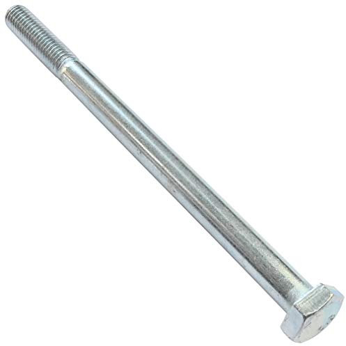AERZETIX - C47536 - Lot de 10 pièce - Boulons M10x150 à filetage partiel - à tête Hexagonale - Ø10x150mm - DIN 931 - Classe 8.8 - en Acier Zingué - Bricolage - Outillage d'assemblage/Quincaillerie
