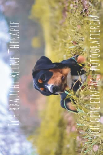 Ich brauche keine Therapie, ich gehe einfach fotografieren: Kalender für 2022 mit Wochenplaner mit lustigem Spruch für Fotografierende